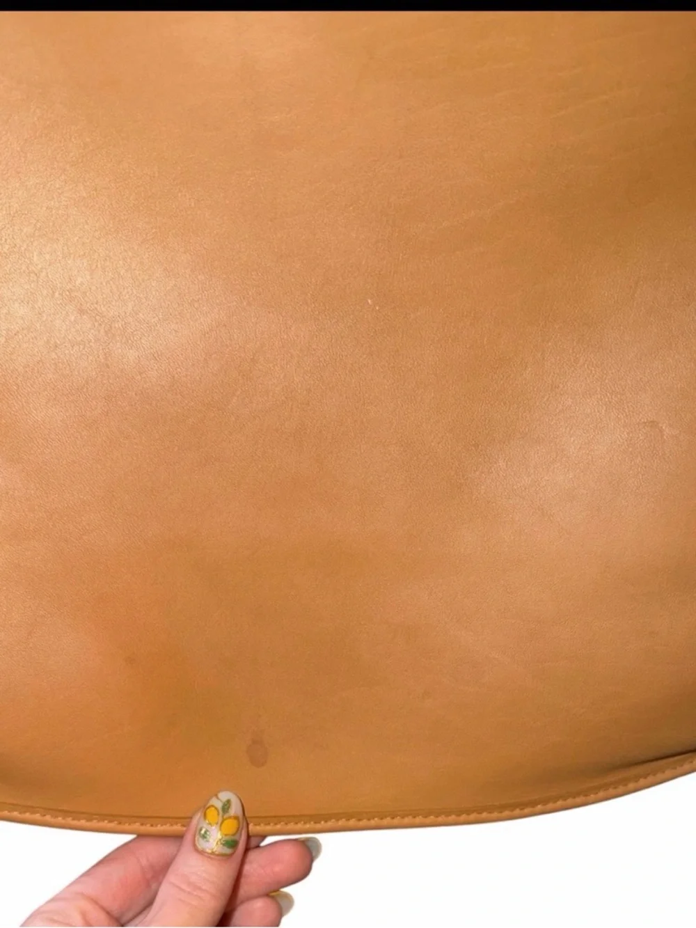 Coach Vintage Hippie Flap Saddle Crossbody Bag - Tan Leather - 9134 - Picture 6 of 6